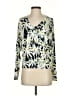 Sen Tropical Green Pullover Sweater Size XS - photo 1
