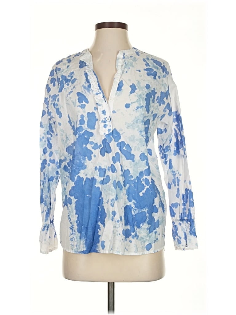 Pre-owned Stark X 3/4 Sleeve Blouse In Blue