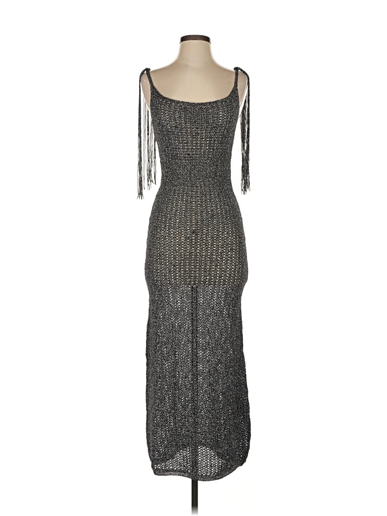 Pre-owned H&m Cocktail Dress In Gray