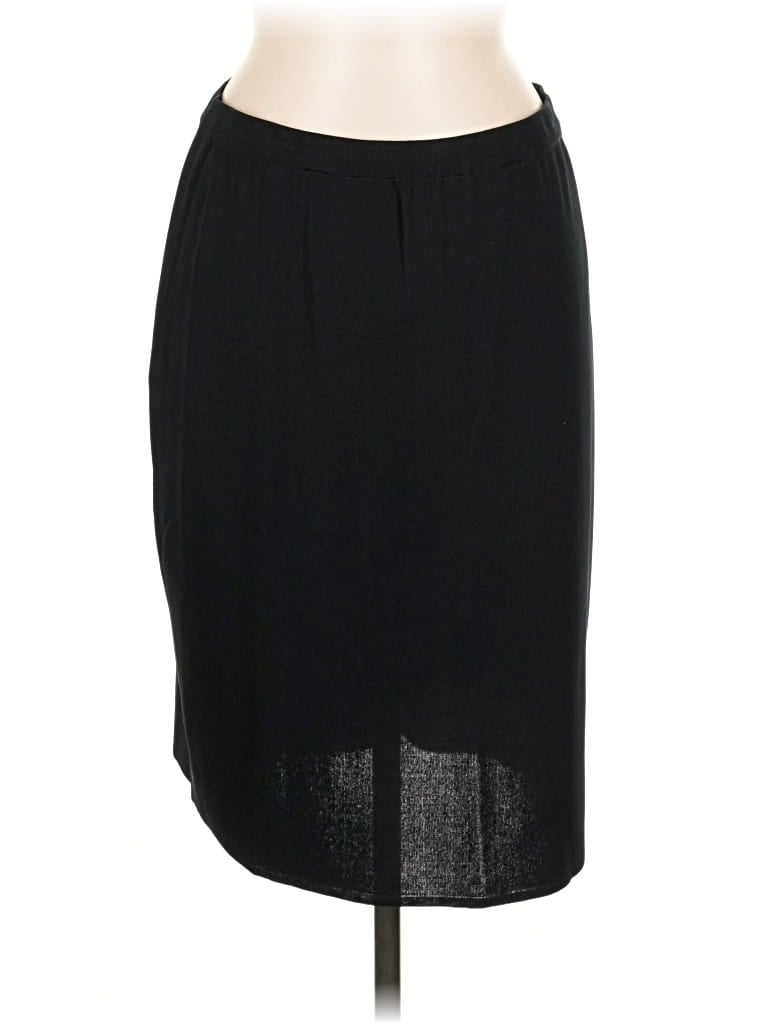 Pre-owned Ming Wang Formal Skirt In Black
