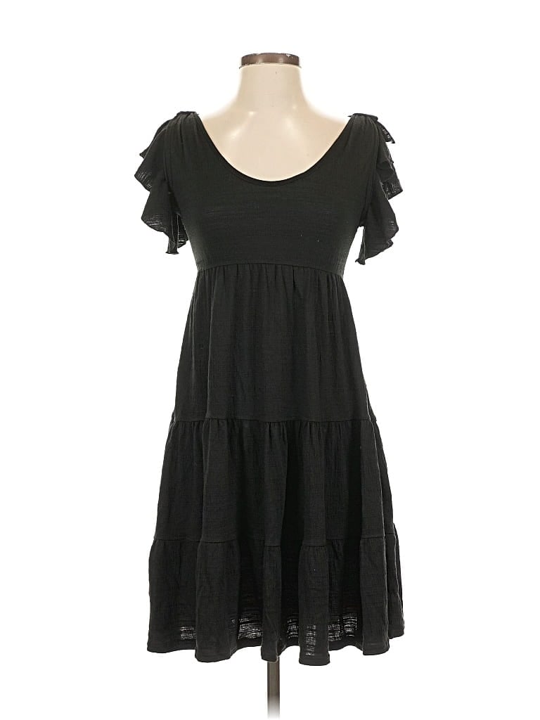 Pre-owned Max Studio Casual Dress In Black