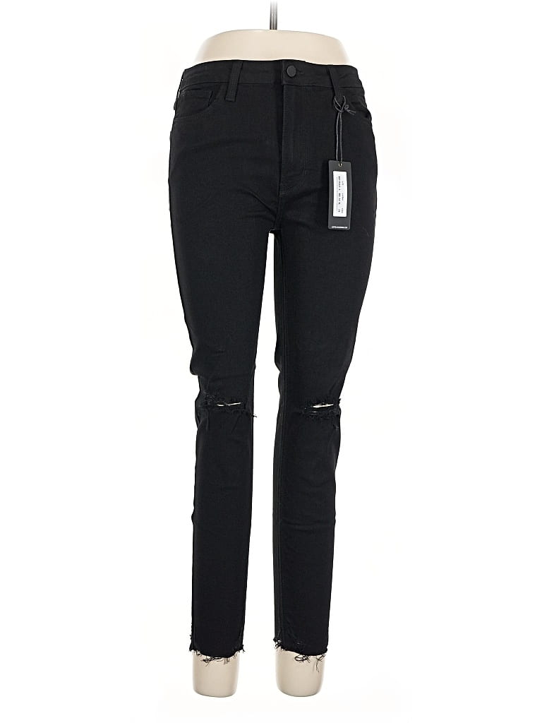 Pre-owned Just Black Jeans In Black