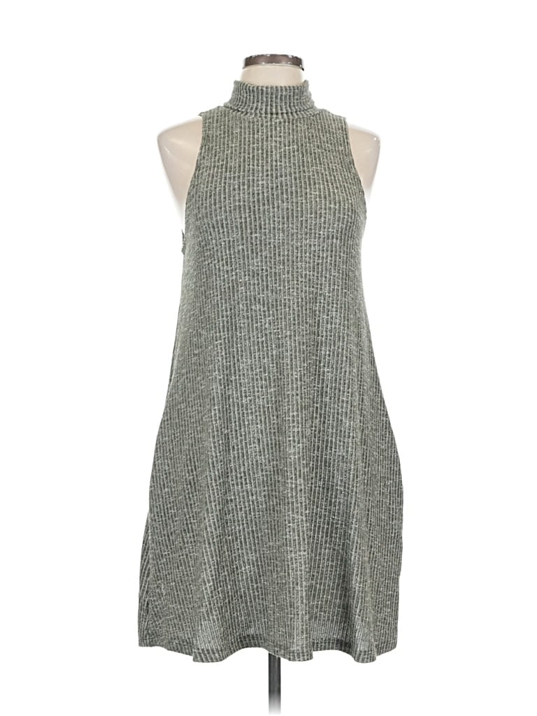 Pre-owned Newbury Kustom Casual Dress In Gray