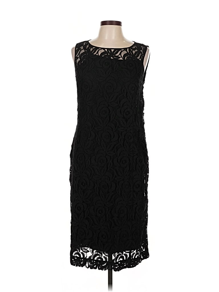 Pre-owned Talbots Cocktail Dress In Black