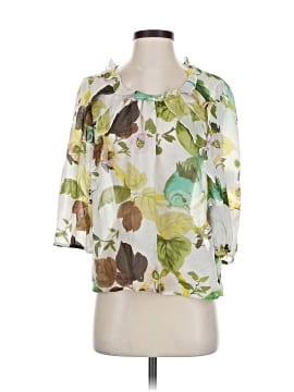 Leifsdottir 3/4 Sleeve Silk Top
