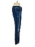 Express Solid Blue Jeans Size 4 - photo 4