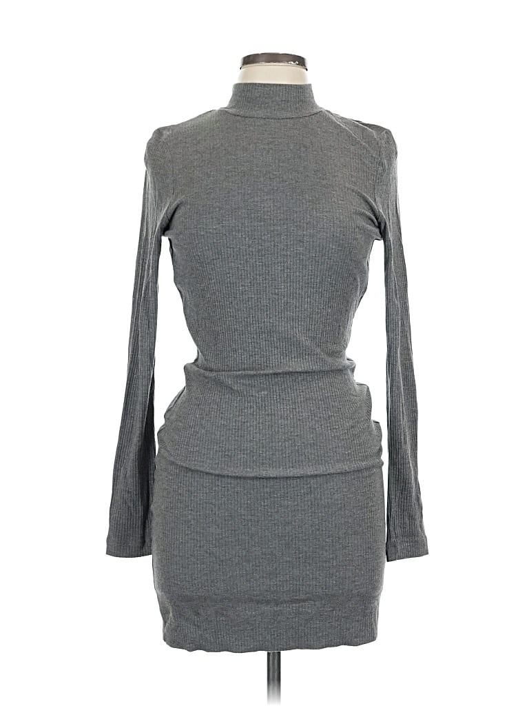 Pre-owned Nasty Gal Inc. Casual Dress In Gray