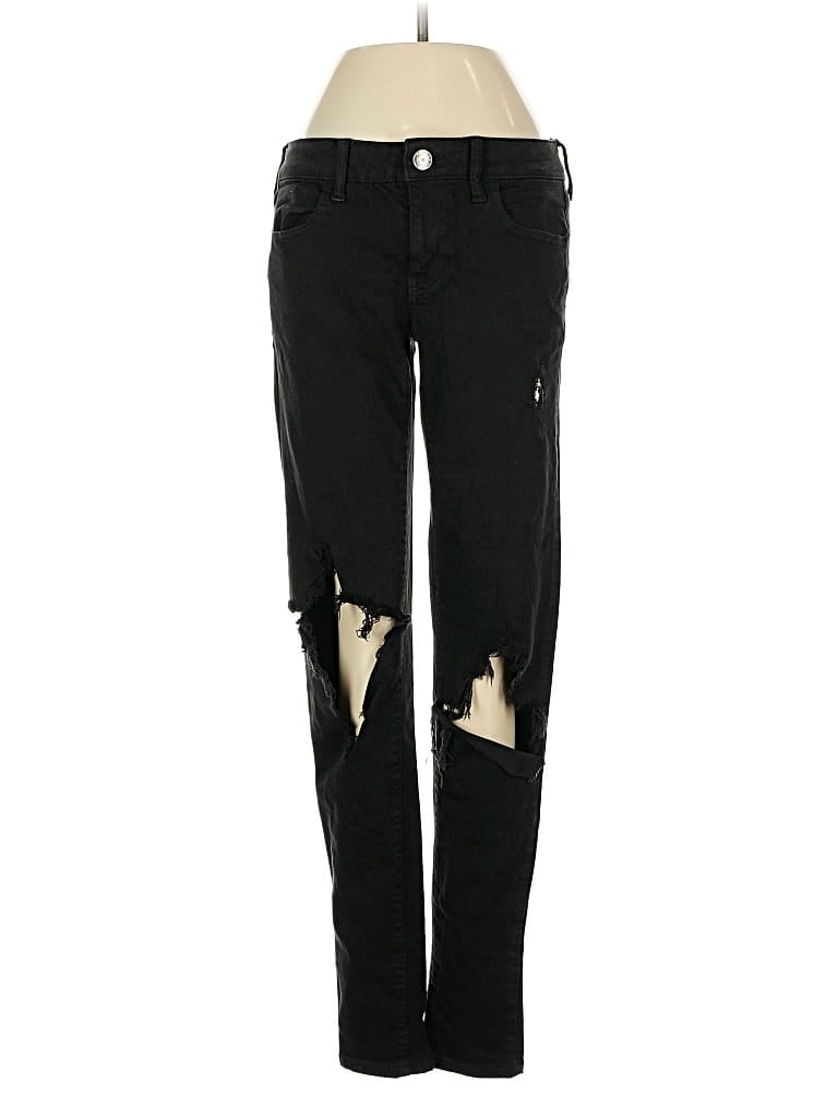 Pre-owned American Eagle Outfitters Jeans In Black