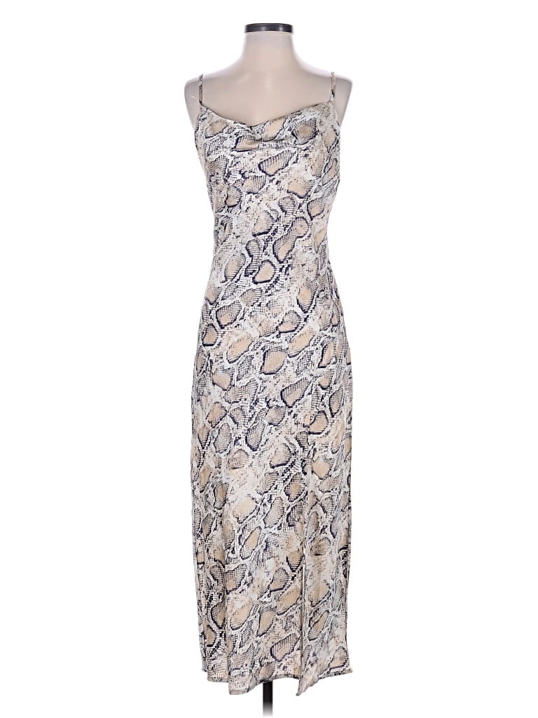 Pre-owned Paper Heart Cocktail Dress In Brown