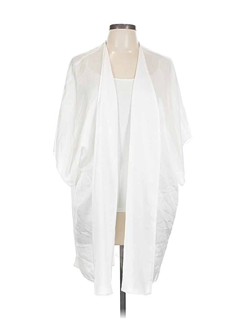 Pre-owned Show Me Your Mumu Kimono In White
