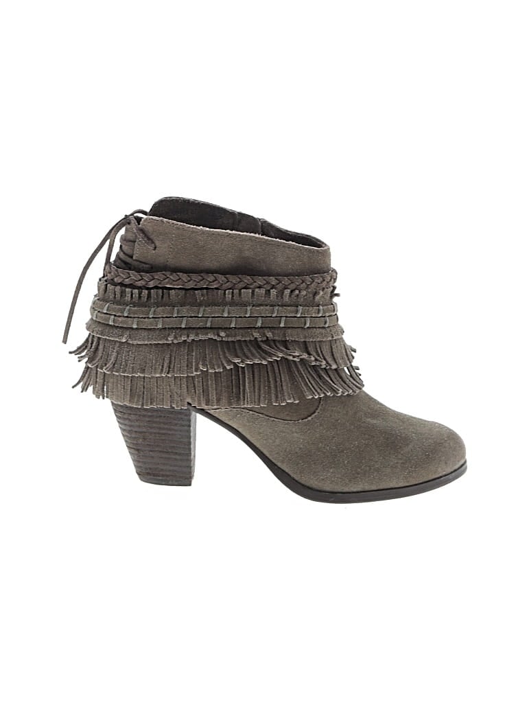 Pre-owned Naughty Monkey Ankle Boots In Brown