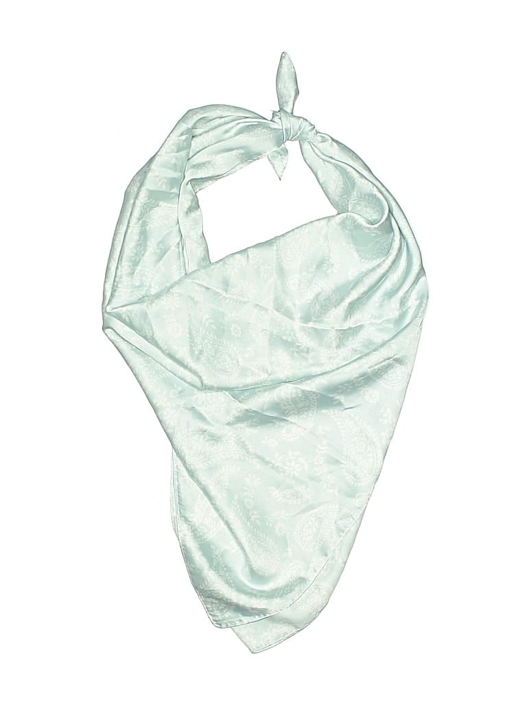 Pre-owned Unbranded Scarf In Blue