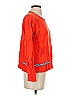 Lisa Todd 100% Cotton Stars Orange Pullover Sweater Size XS - photo 4