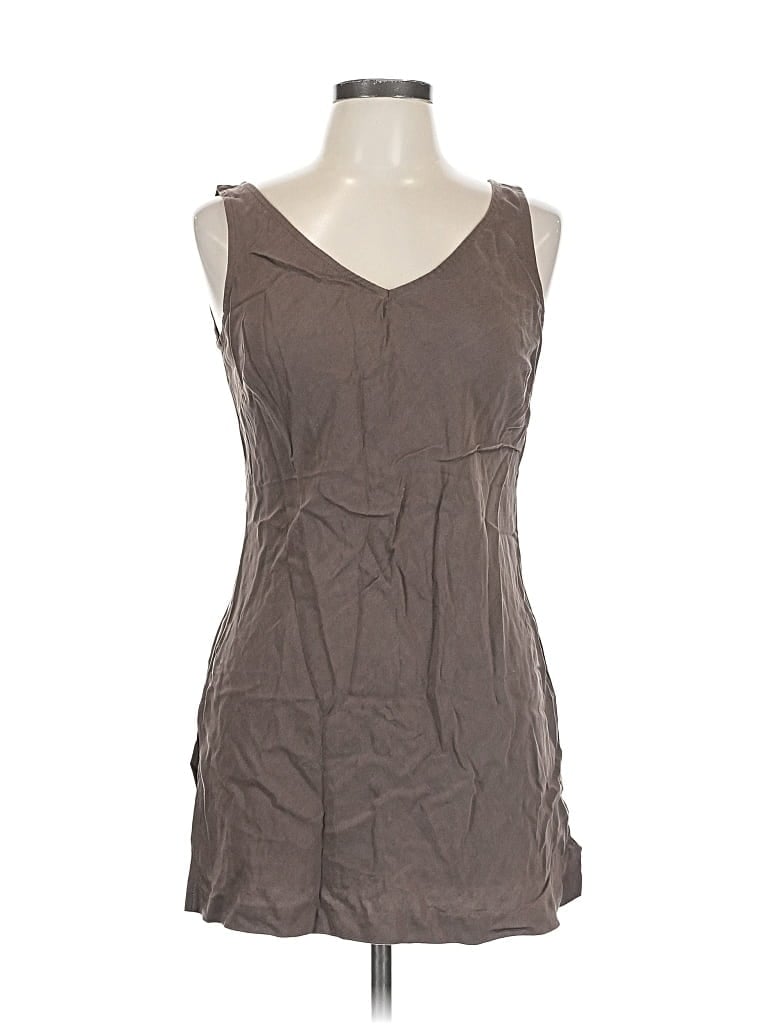 Pre-owned Newport News Casual Dress In Gray