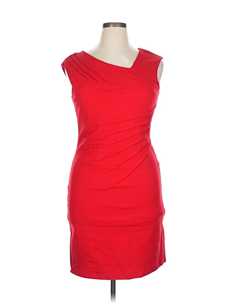 Pre-owned Caché Cocktail Dress In Red