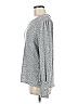 Kiki Metallic Silver Pullover Sweater Size M - photo 5