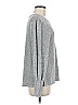 Kiki Metallic Silver Pullover Sweater Size M - photo 4