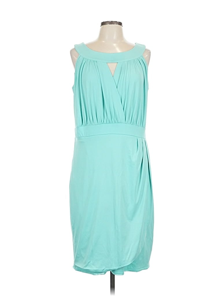 Pre-owned Venus Cocktail Dress In Blue