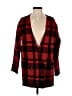UNTUCKit Plaid Red Cardigan Size S - photo 1