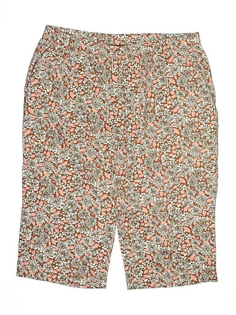 Pre-owned Lands' End Shorts In Brown