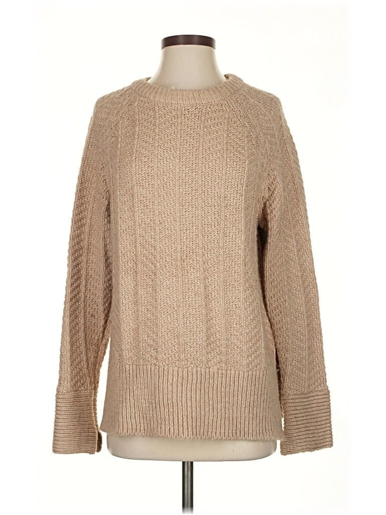 Pre-owned H&m Pullover Sweater In Brown