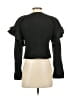 Bebe Black Long Sleeve Blouse Size 4 - photo 2