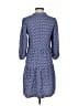 Max Studio 100% Rayon Print Blue Casual Dress Size S - photo 2