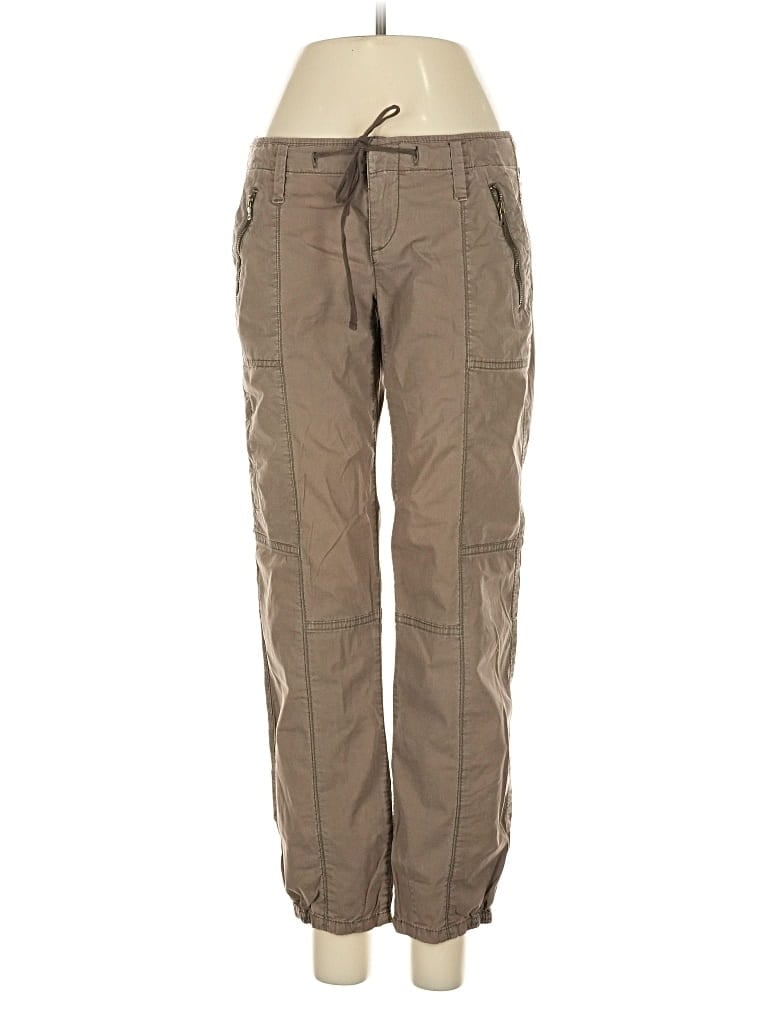 Pre-owned Ann Taylor Loft Cargo Pants In Brown