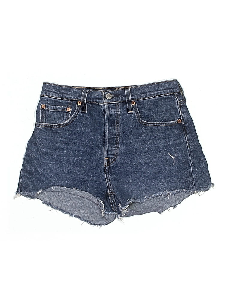 Pre-owned Levi's Denim Shorts In Blue