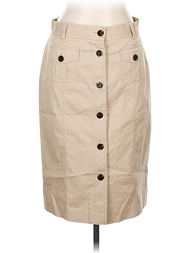 Pre-owned Talbots Casual Skirt In Brown