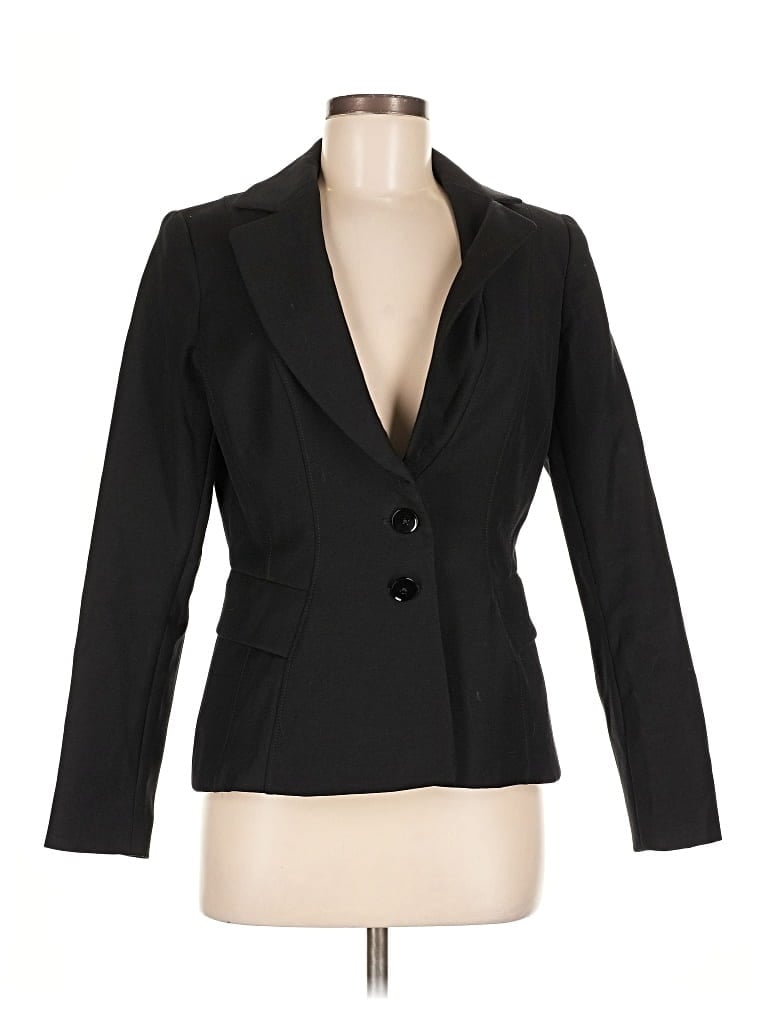Pre-owned Assorted Brands Blazer Jacket In Black