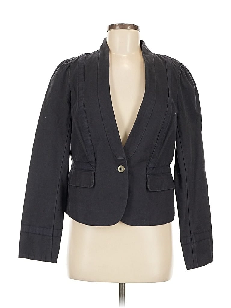 Pre-owned Ann Taylor Loft Blazer Jacket In Black