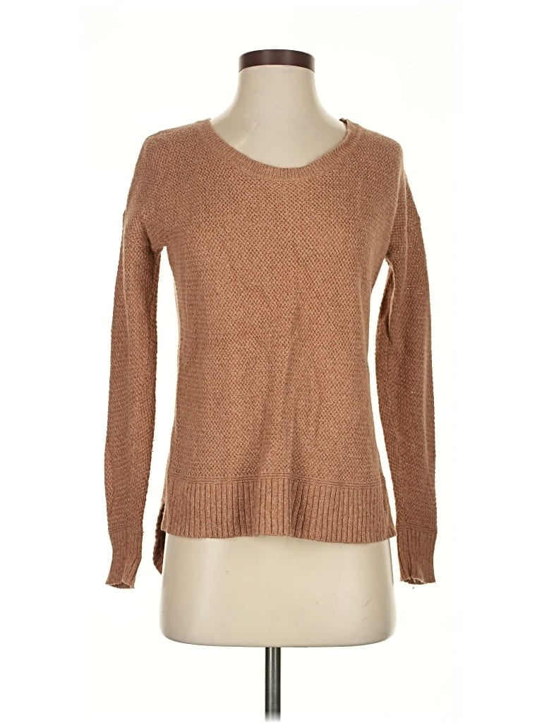 Pre-owned Madewell Pullover Sweater In Brown