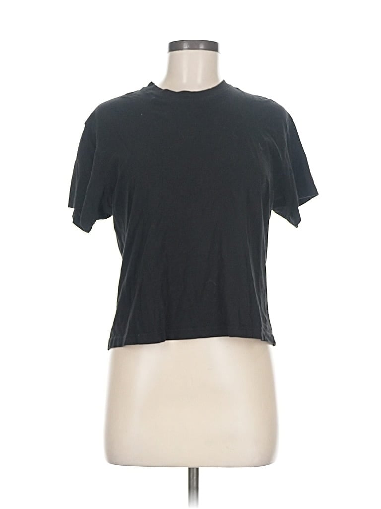 Pre-owned Atm Anthony Thomas Melillo Short Sleeve T-shirt In Black