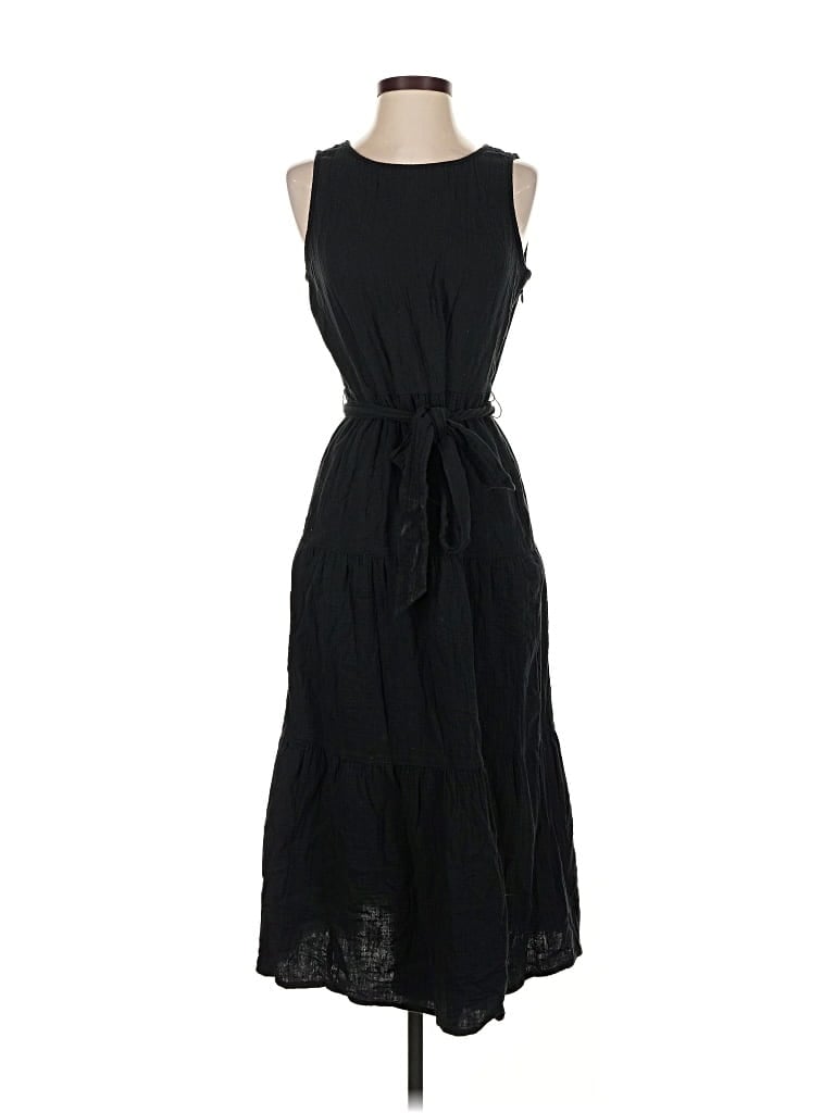 Pre-owned J.crew Factory Store Casual Dress In Black