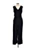 Oliver Grace Solid Black Jumpsuit Size L - photo 2