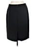 Ann Taylor Solid Black Formal Skirt Size 12 - photo 2