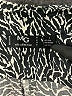 MG Collection Animal Print Black 3/4 Sleeve Blouse Size L - photo 7