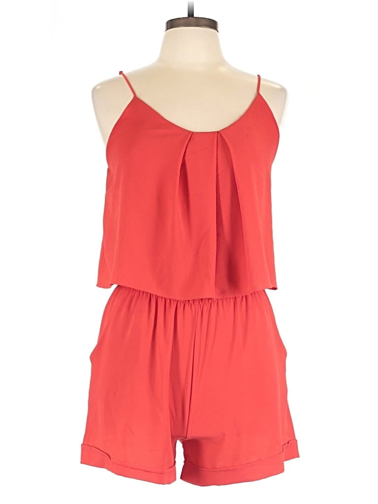 Pre-owned Tyche Romper In Red