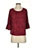 MICHAEL Michael Kors Red 3/4 Sleeve Blouse Size S - photo 1