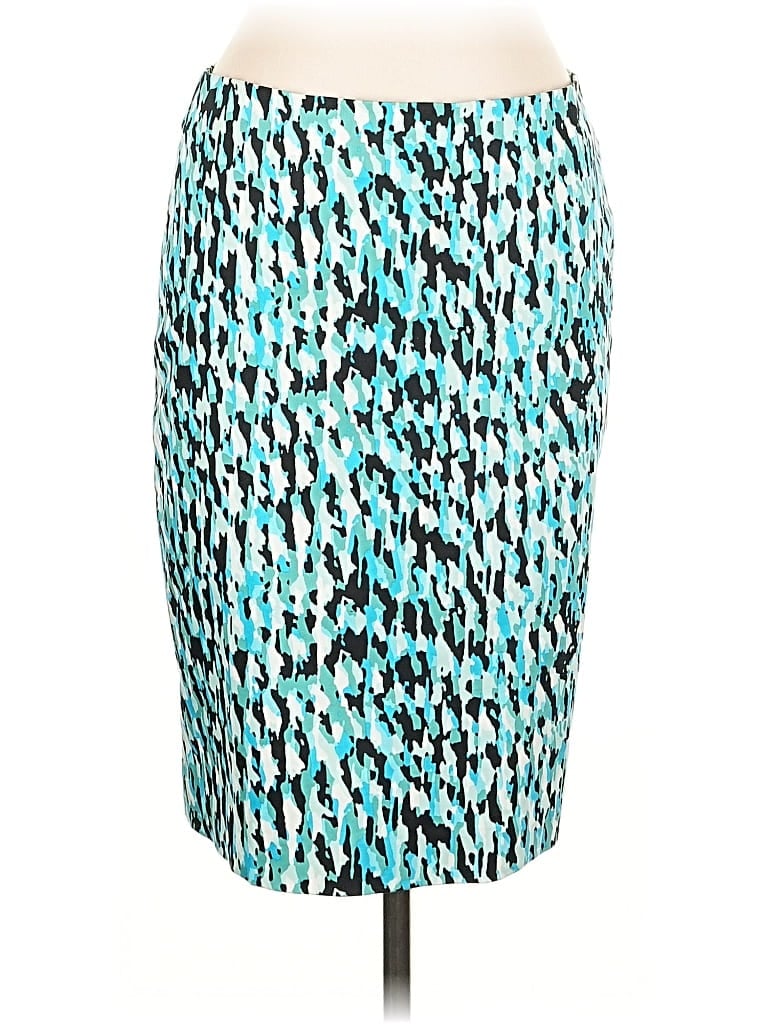 Pre-owned Ann Taylor Casual Skirt In Blue