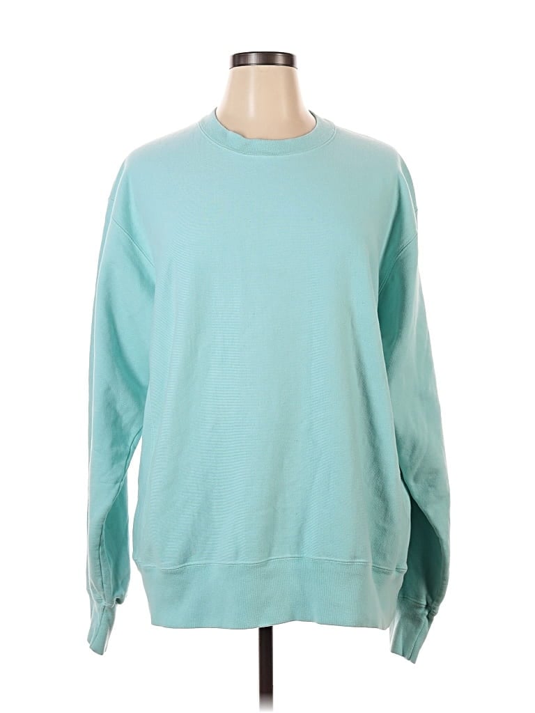 Pre-owned Champion Sweatshirt In Blue