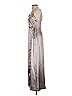 Jenny Yoo Collection 100% Polyester Metallic Silver Cocktail Dress Size 2 - photo 5