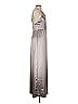 Jenny Yoo Collection 100% Polyester Metallic Silver Cocktail Dress Size 2 - photo 4