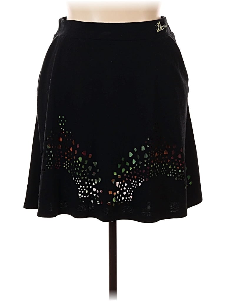 Pre-owned Desigual Casual Skirt In Black