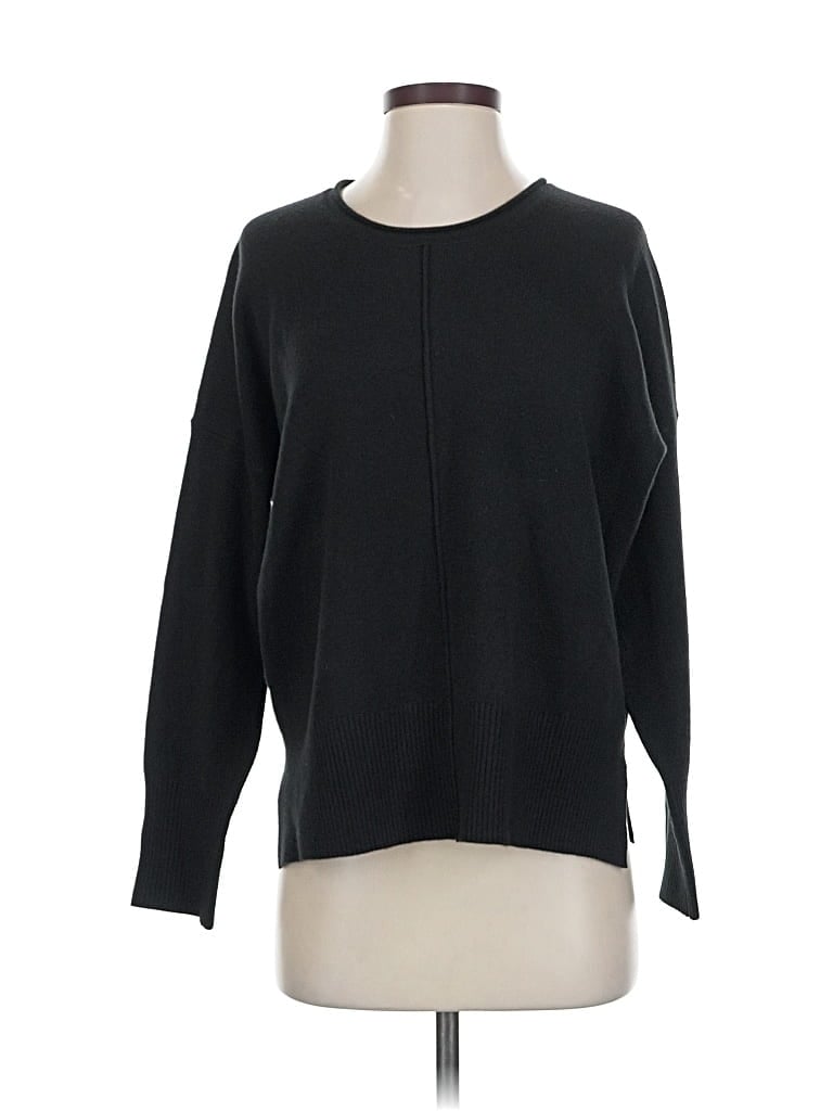 Pre-owned French Connection Pullover Sweater In Black