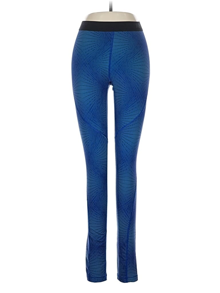 Pre-owned Nike Yoga Pants In Blue