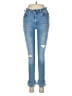 We the Free Hearts Blue Jeans Size 28 waist - photo 1