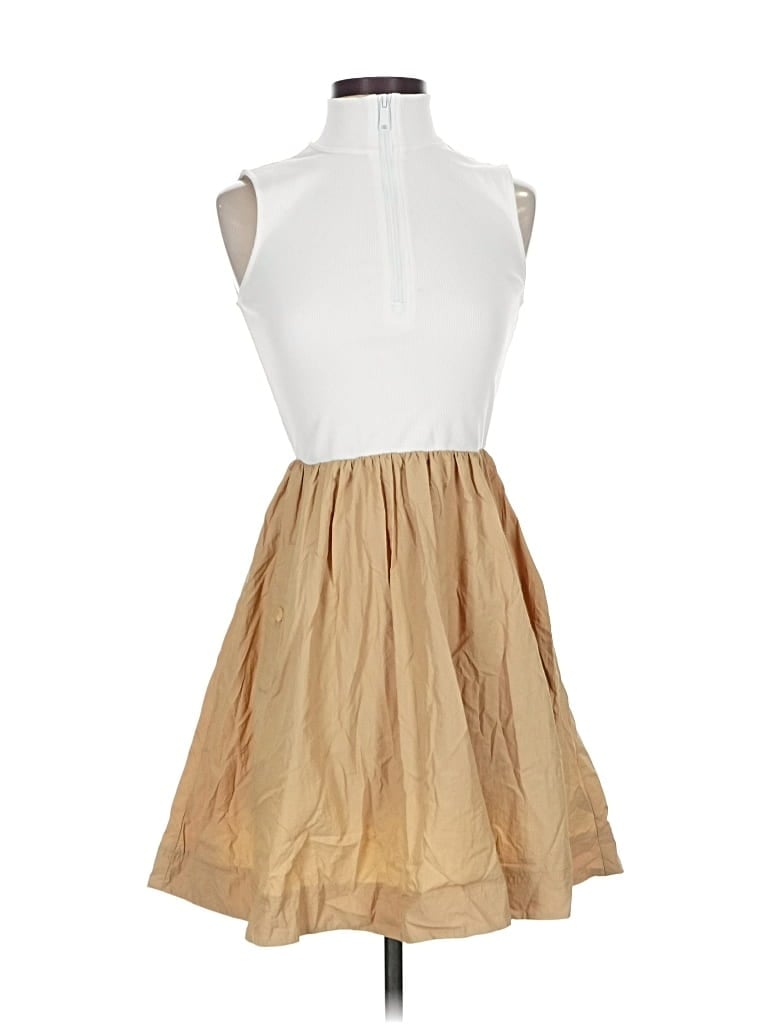 Pre-owned Steve Madden Casual Dress In White