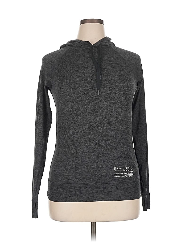 Pre-owned Outdoor Voices Pullover Sweater In Gray